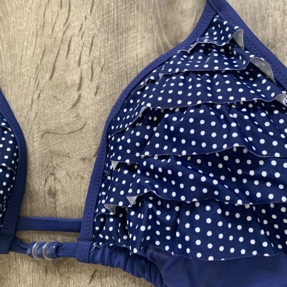 2/$25‼️NWT Marie Meili Polka Dot Bikini Top - Picture 4 of 6